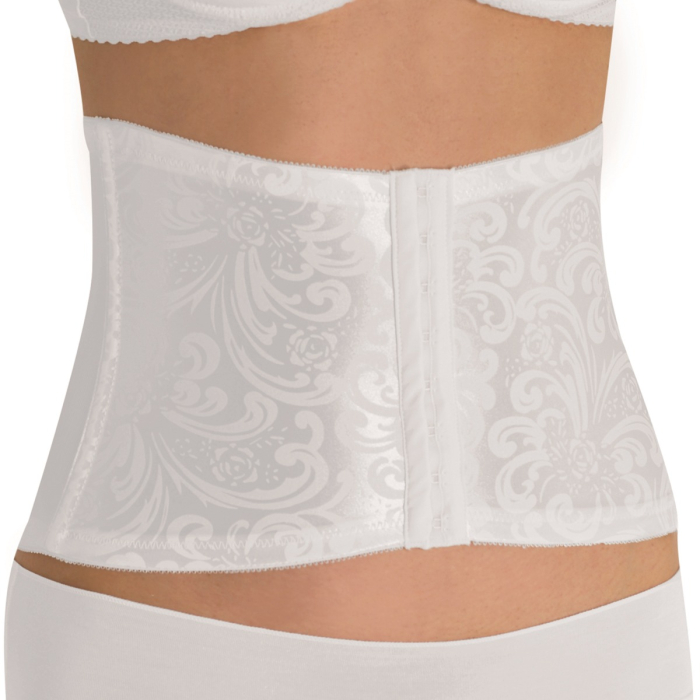 Cupid Women's Extra Firm Waist Cinching Thigh Slimmer Shapewear with Satin  Deluster Panels